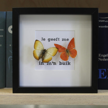 Je geeft me vlinders in mijn buik
